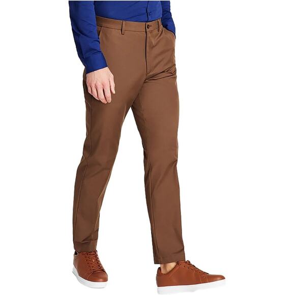Michael Kors Men's Light Brown Cotton Stretch Major Dress Pants Size W38 L30 - Picture 2 of 5